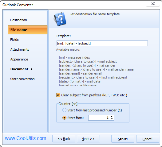 OutlookConverterRename