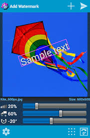 Add Watermark Apk full