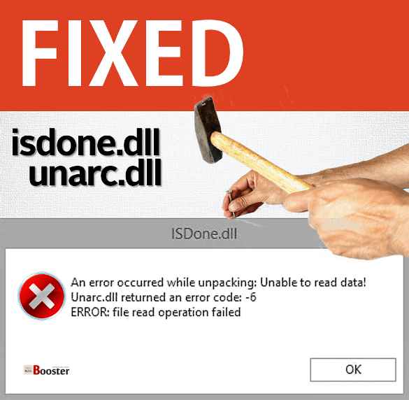 Fix Isdone Unarc Missing Files