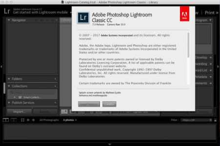 Adobe Photoshop Lightroom Classic CC 2018 macOS