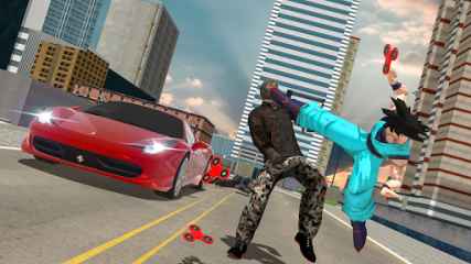 Fictional Goku Fidget Hero Apk