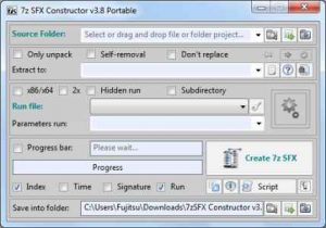 7zfx 7z SFX Constructor İndir v3.9 | Full Program İndir Full Programlar ...