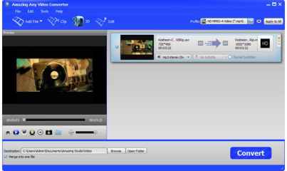 Amazing Any Video Converter
