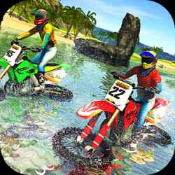 Beach Water Surfer Bike Racing Apk