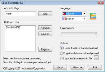 Click Translator