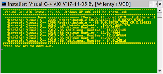 Visual C++ InstallerUninstaller