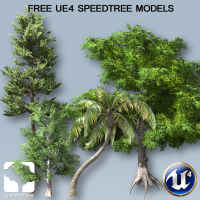 Free Speedtree Model Bundle for UE4 Subscrıptıon