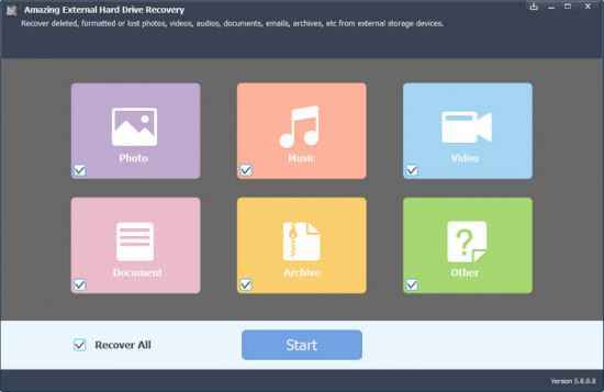 Amazing External Hard Drive Recovery