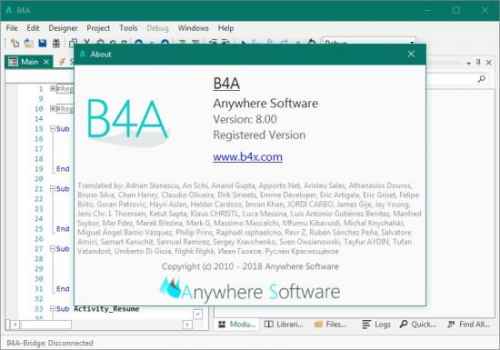 Anywhere Software Basic4Android
