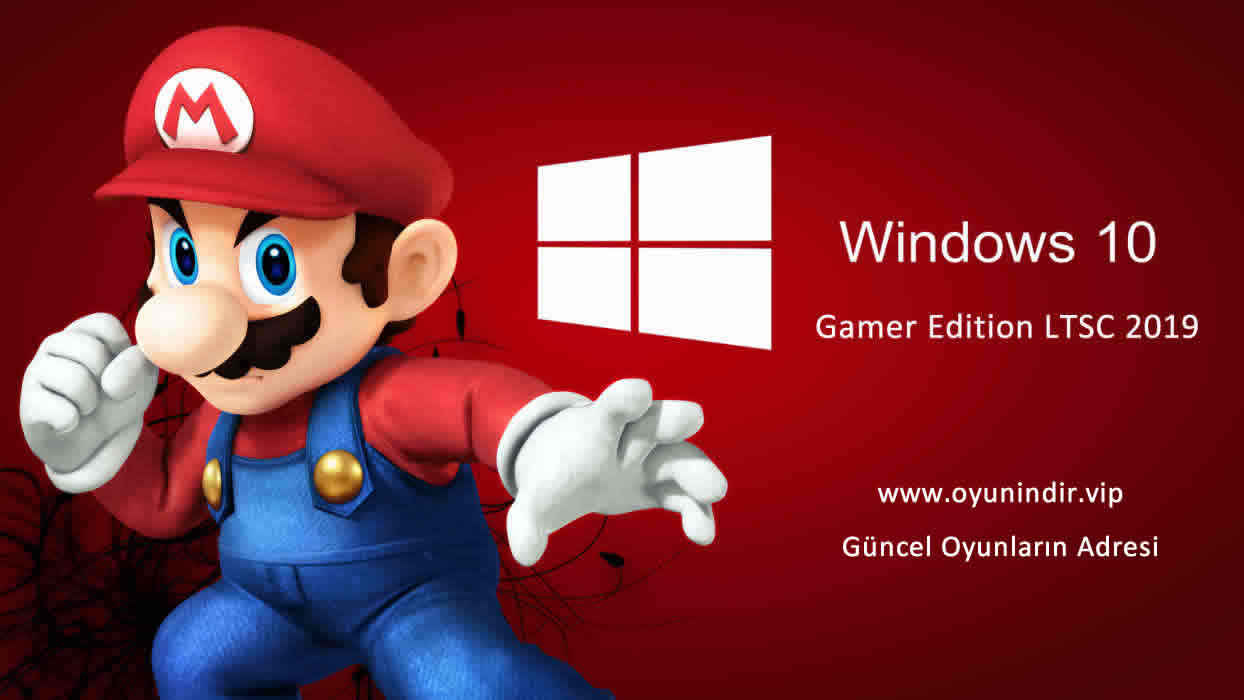 Windows 10 Gamer Edition Ltsc 2019 Türkçe Ve 38 Dil Full Program
