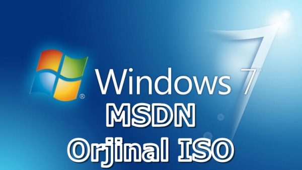 Windows 7 MSDN ISO İndir Full | Orjinal ISO | Türkçe